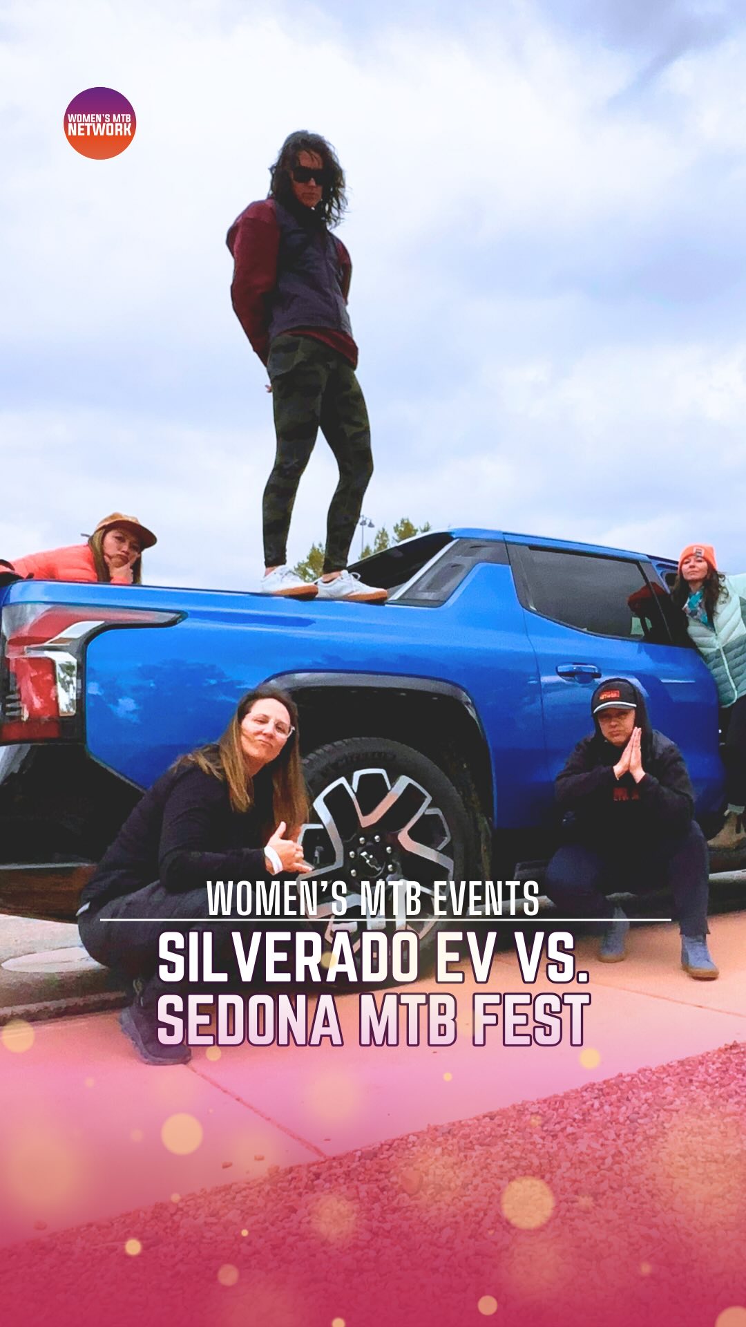 5 bikes. Snow. Dirt. Zero emissions.

We showed up to Sedona MTB Fest in an electric Silverado—and left as the Silverado Crew. ⚡🚛

Big thanks to @chevrolet for getting us there in style—with zero tailpipe emissions and plenty of room for bikes, burritos, and good vibes.

🎥 Tap to ride along
🔗 Full recap in bio

#silveradoev #mtblife #womensmtb #evadventure #sedonamtbfest #rideeveryday #chevytrucks